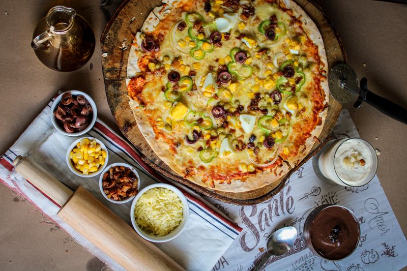 Calexico Mod signature pizza